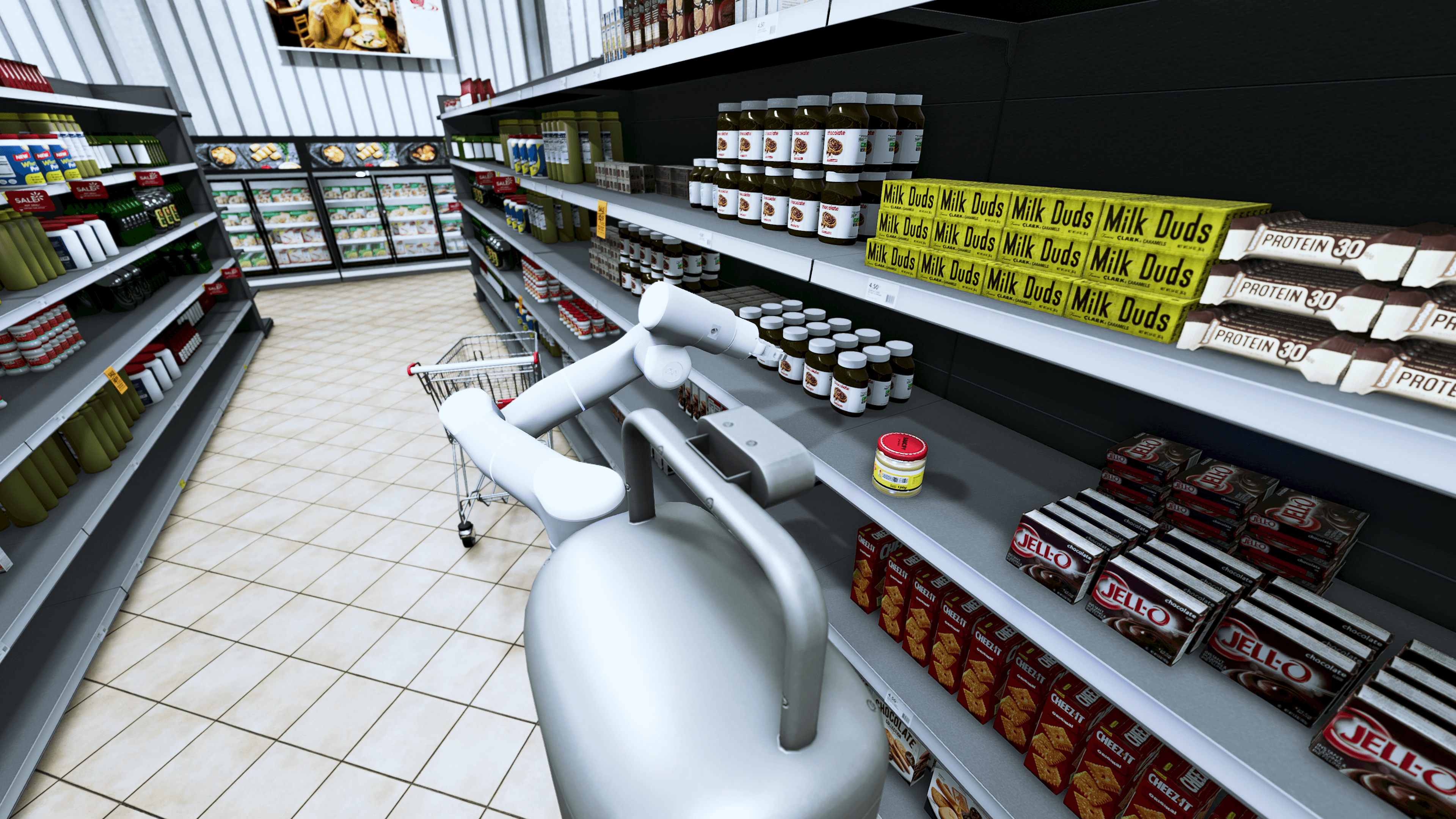 High-Fidelity Retail Simulation for Mobile Manipulation with Qualcomm